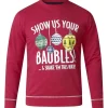 Baubles punainen collegepaita