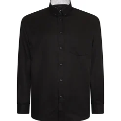 Musta premium oxford kauluspaita