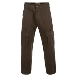 Ruskeat j&auml;m&auml;k&auml;t reisitaskuhousut