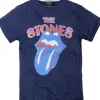 Sininen the stones t-paita