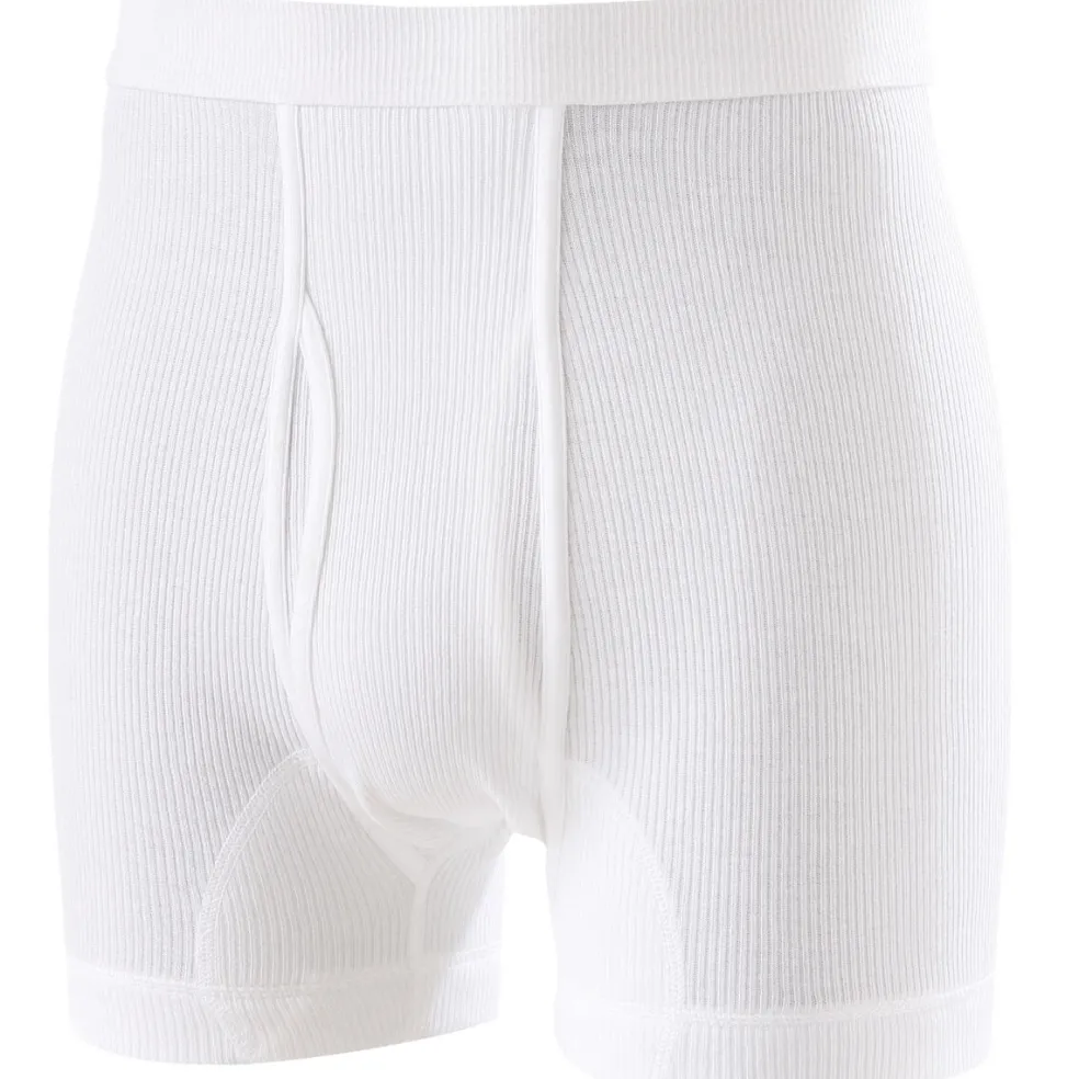 Valkoiset boxerit (pesu 95°c)